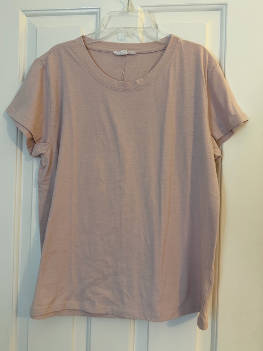 Splendid Women's Short Sleeve Crewneck Tee in Blush